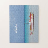 Vissers hut-strand legpuzzel (Verticaal)