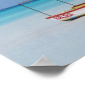 Vissers hut-strand poster (Hoek)