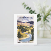 Vissers in de Eden Valley Briefkaart (Staand voorkant)