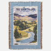 Vissers in de Eden Valley Deken (Voorkant Verticaal)