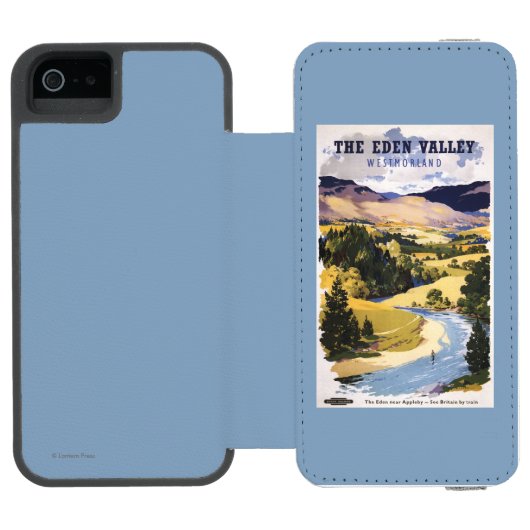 Vissers in de Eden Valley Incipio iPhone Portemonnee Hoesje (Agenda Open)