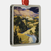 Vissers in de Eden Valley Metalen Ornament (Rechts)