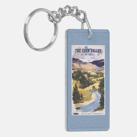 Vissers in de Eden Valley Sleutelhanger (Voorkant Links)