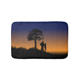 Vissers in Dusk Badmat