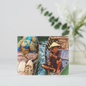 Vissers in Vietnam - Azië Briefkaart (Staand voorkant)