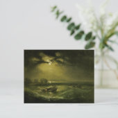 Vissers in Zee door J.M.W. Turner Briefkaart (Staand voorkant)