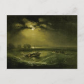 Vissers in Zee door J.M.W. Turner Briefkaart (Voorkant)