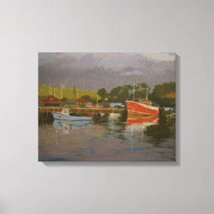 Vissers kade 2 canvas afdruk