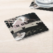 Vissers Kartonnen Onderzetters (Gebogen)