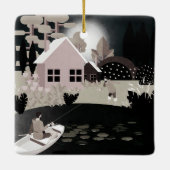 Vissers Keramisch Ornament (Achterkant)