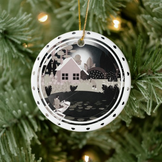 Vissers Keramisch Ornament (Boom)