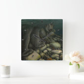 Vissers klok Vist Beren wandklokken (Huis)