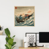 Vissers - Kunstdruk Poster (Thuiskantoor)