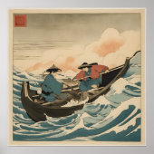 Vissers - Kunstdruk Poster (Voorkant)