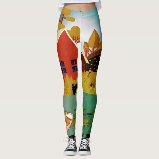 vissers leggings (Voorkant)