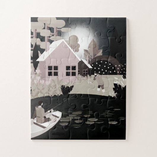 Vissers Legpuzzel (Verticaal)