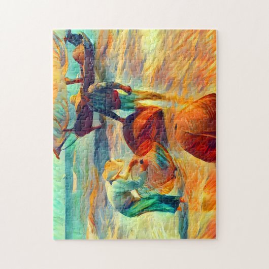 Vissers Legpuzzel (Verticaal)