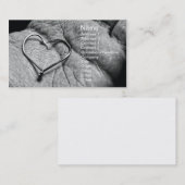 Vissers liefde visitekaartje (Voorkant / Achterkant)