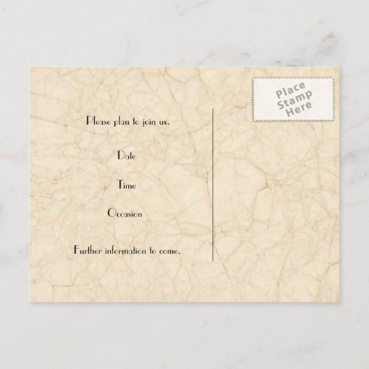 Vissers Liefhebbers Boot Save the Date Aankondigingskaart (Achterkant)