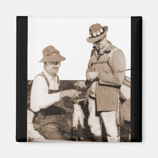  vissers magneet (Voorkant)