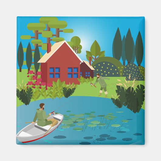 Vissers Magneet (Voorkant)