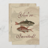 Vissers met roodbaars kaart (Voorkant / Achterkant)