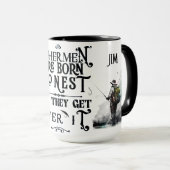 Vissers...  mok (Voorkant rechts)