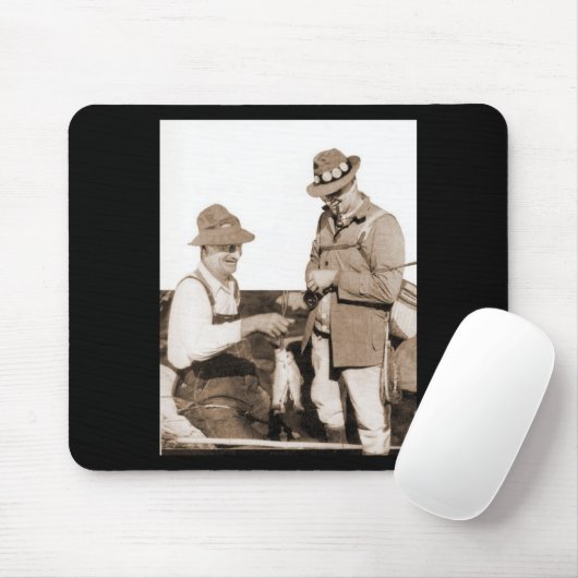  vissers muismat (Met muis)