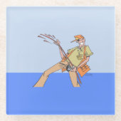 Vissers onderzetter (Voorkant)