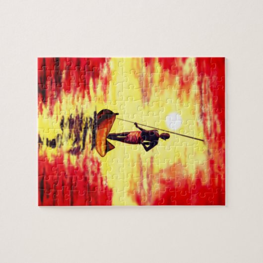 Vissers op de boot bij de soennitische puzzel - sc (Horizontaal)