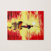 Vissers op de boot bij de soennitische puzzel - sc legpuzzel (Horizontaal)