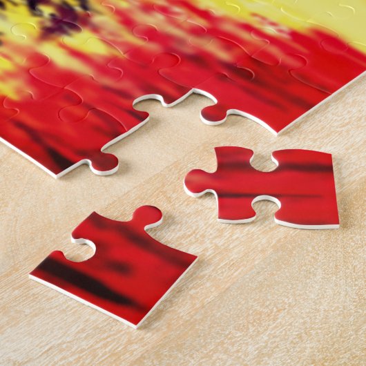 Vissers op de boot bij de soennitische puzzel - sc legpuzzel (Zijkant)