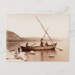 Vissers op het Zee van Galilea Briefkaart
