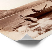 Vissers op het Zee van Galilea Poster (Hoek)