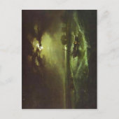 Vissers op Zee J. M. W. Turner, 1796, olie op ca. Briefkaart (Voorkant)