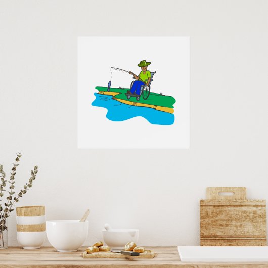 Vissers Poster (Keuken)