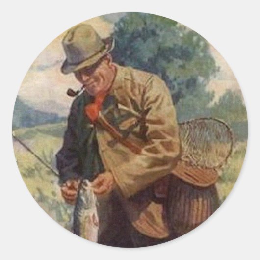 Vissers Ronde Sticker (Voorkant)