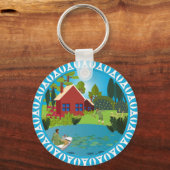 Vissers Sleutelhanger (Voorkant)