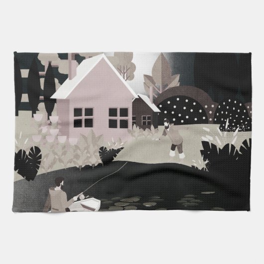 Vissers Theedoek (Horizontaal)