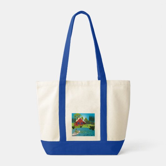 Vissers Tote Bag (Achterkant)