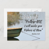Vissers van Briefkaart met Mannen (Voorkant / Achterkant)