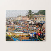 Vissers van Ghana Legpuzzel (Horizontaal)