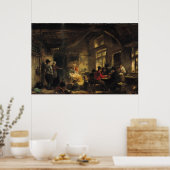 Vissers van het eiland Marken Poster (Keuken)