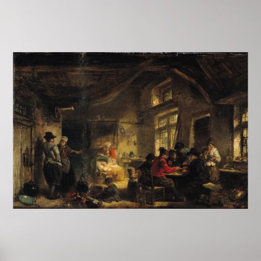 Vissers van het eiland Marken Poster (Voorkant)