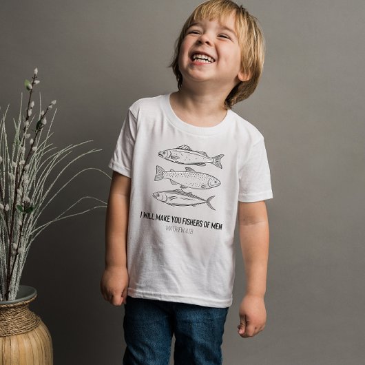 Vissers van Mannen Christelijk Kind Shirt