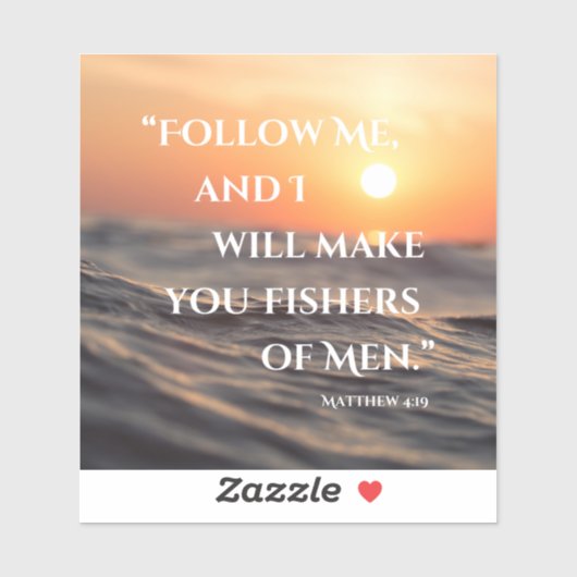 Vissers van Mannen Sticker (Vel)