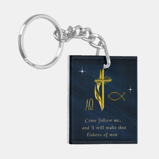 Vissers van Mensen Sleutelhanger (Voorkant Links)