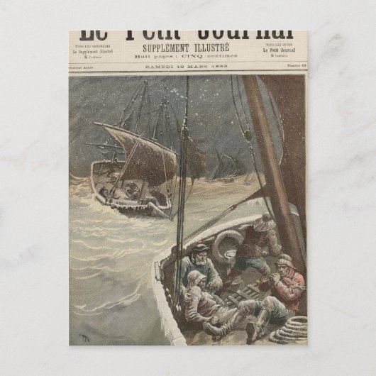 Vissers van Newfoundland Briefkaart (Voorkant)