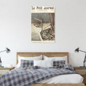 Vissers van Newfoundland Canvas Afdruk (Insitu (Slaapkamer))