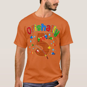 Vissers van slechts één dag oud, 5 jaar oud t-shirt